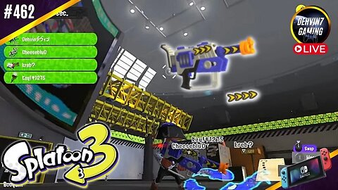 Turf War Practice with Viewers and Rapid Blaster Pro Deco | Splatoon 3