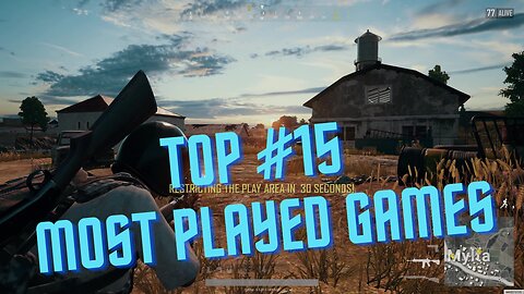 Top 15 most played games worldwides || game reviews