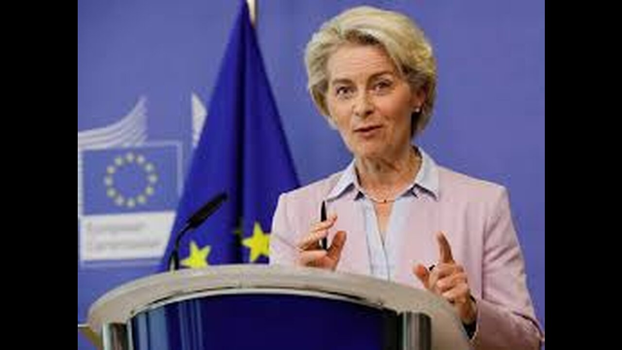 Jefa de la Unión Europea Ursula von der Leyen culpó a Rusia por el bombardeo nuclear de Hiroshima