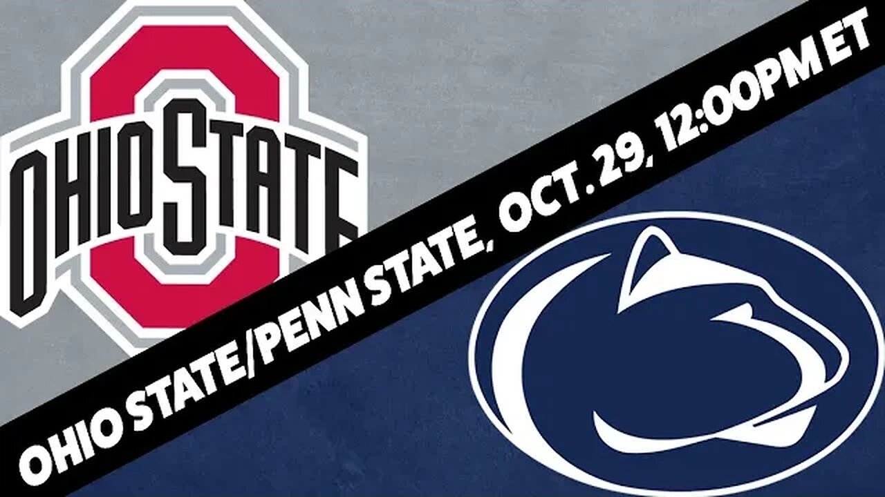 Penn State vs Ohio State Picks, Predictions and Odds | PSU vs OSU Betting Preview | Oct 29