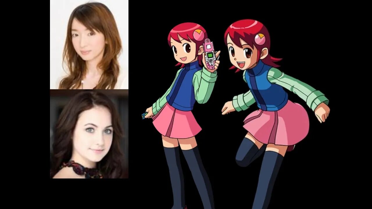Video Game Voice Comparison- Maylu (Mega Man)