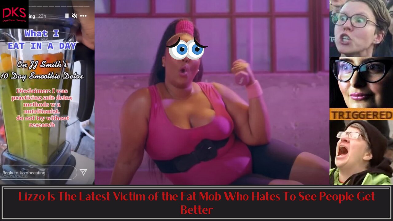 Lizzo Is The Latest Victim of the Fat Mob Who Hates To See People Get Better