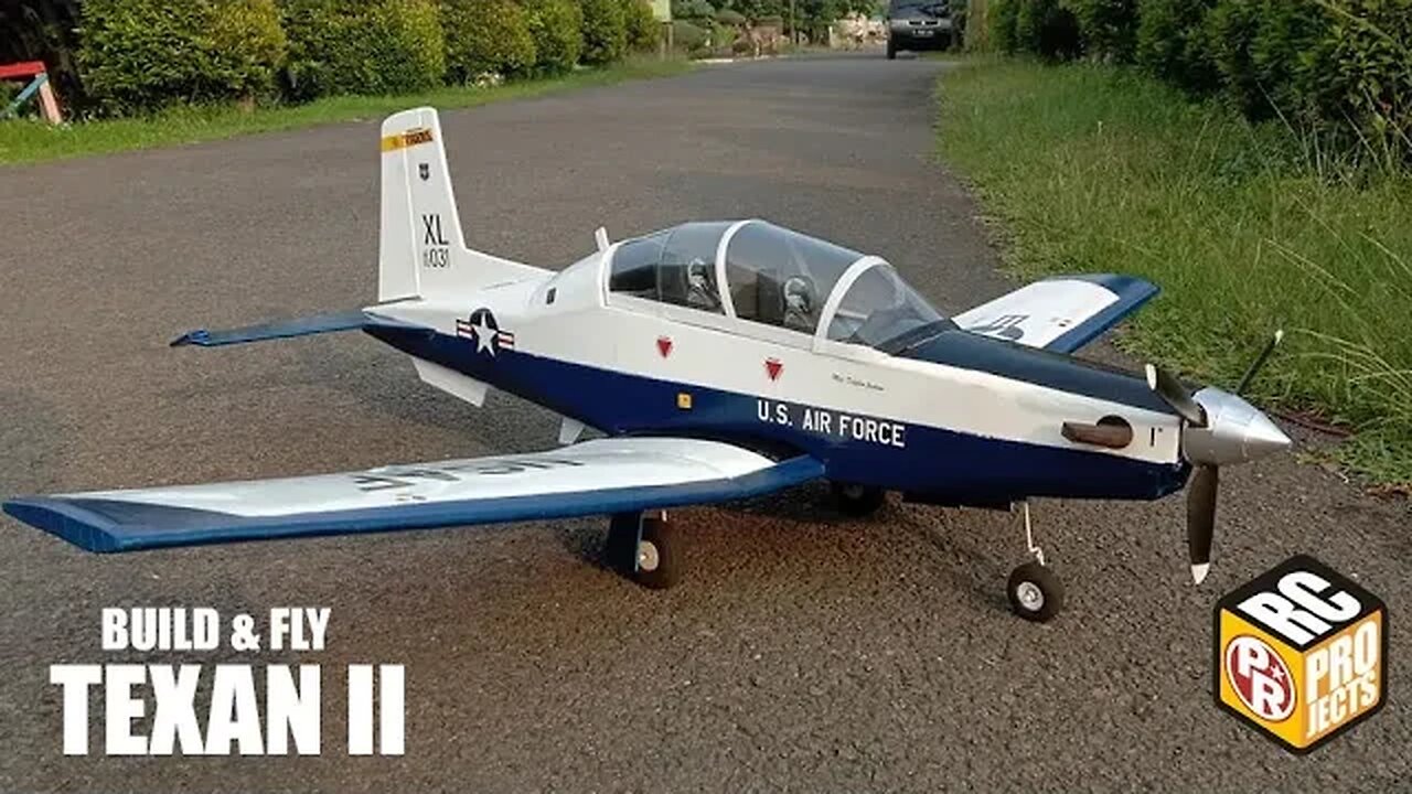 How to Build T-6A Texan II RC Plane