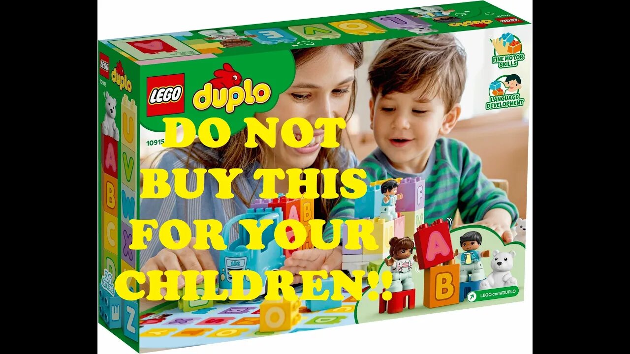 SHOCKING! DO NOT BUY THIS FOR YOUR KIDS - LEGO INDOCTRINATING YOUR CHILDREN. MUST WATCH