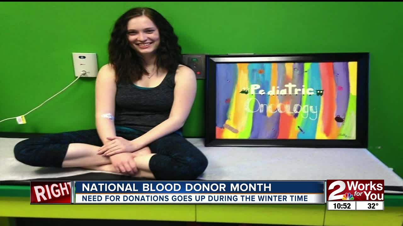 January is National Blood Donor Month