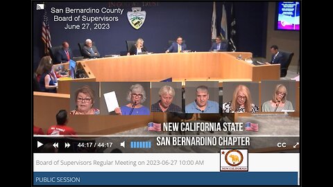 NCS - San Bernardino Chapter Presents to SB County Board June 27, 2023.