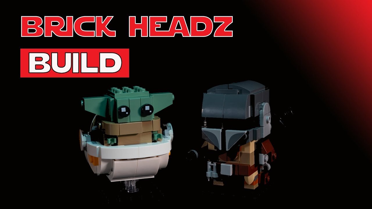 Lego Mandalorian Brickheadz Build - The child 113 The Mandalorian 114