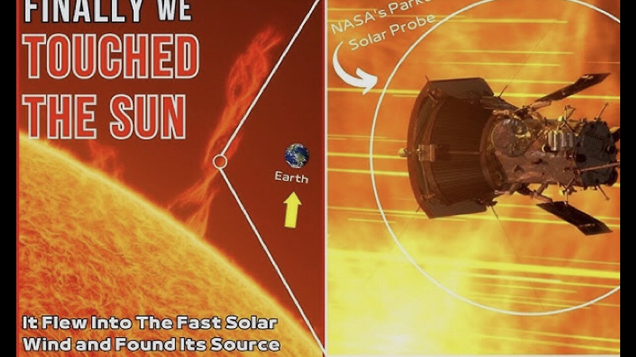 FINALLY! NASA's Parker Solar Probe just made history by touching the Sun