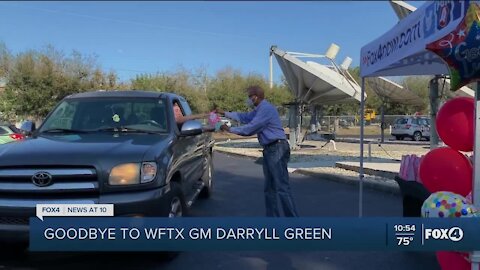 A warm farewell for WFTX's Darryll Green