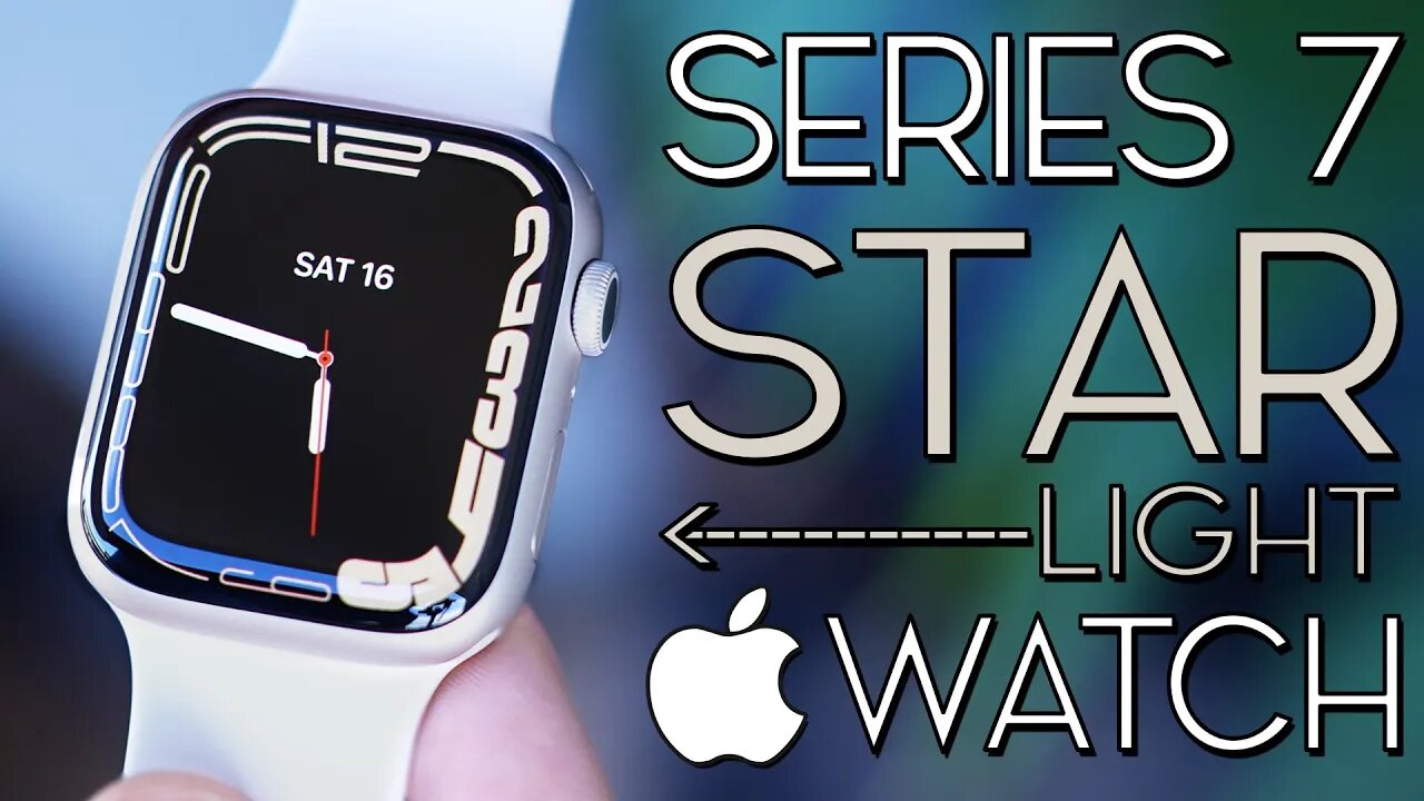 Starlight Apple Watch Series 7 Unboxing & First Impressions!