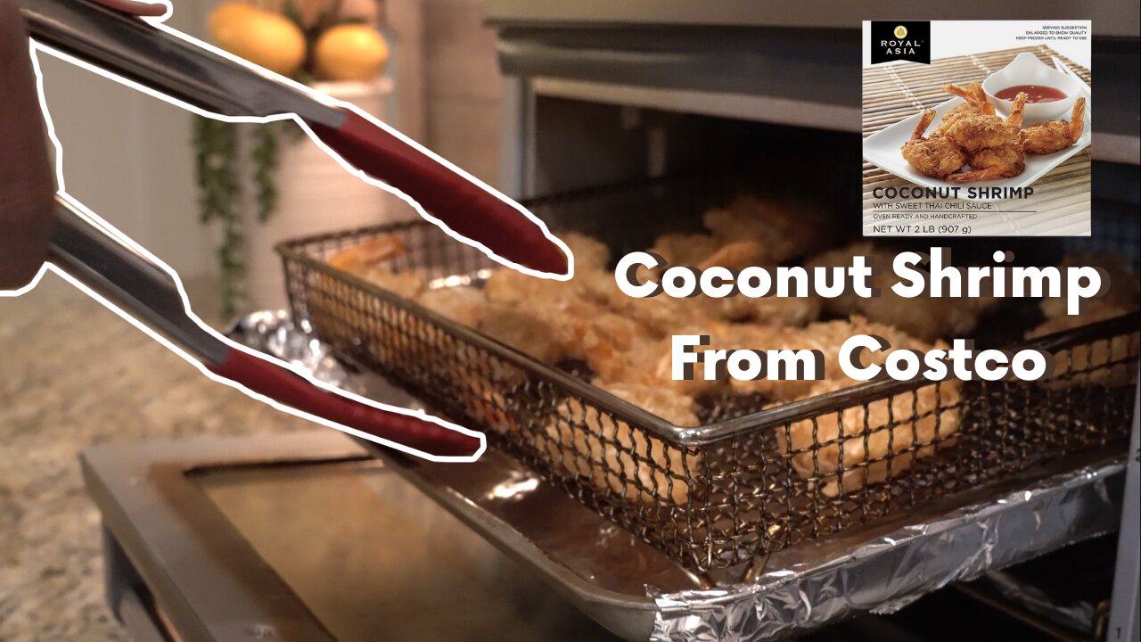 How To Make Royal Asia Coconut Shrimp From Costco | Review | Chef Dawg