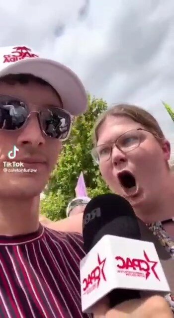 Possessed person in favor of abortion - "People" like her could all be aborted