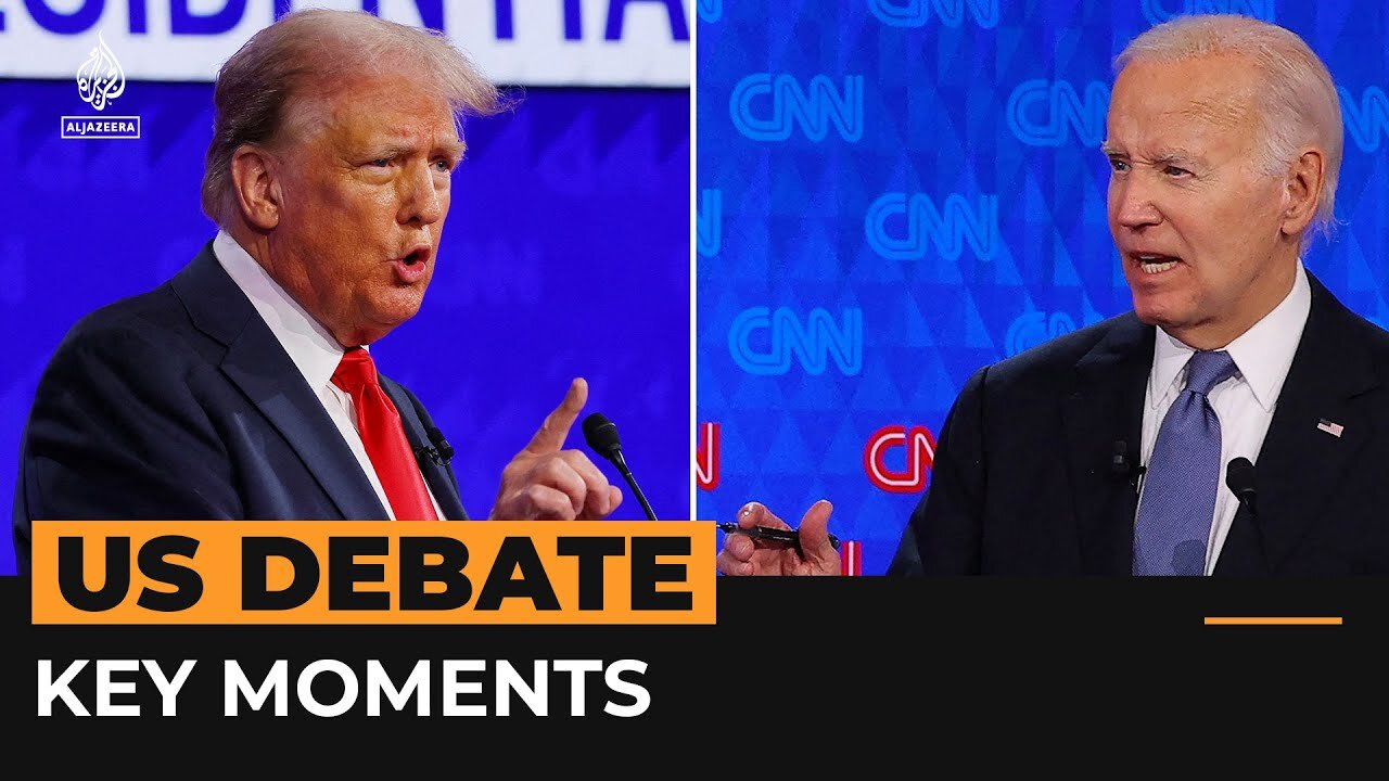 Key moments from the US presidential debate Al Jazeera Newsfeed