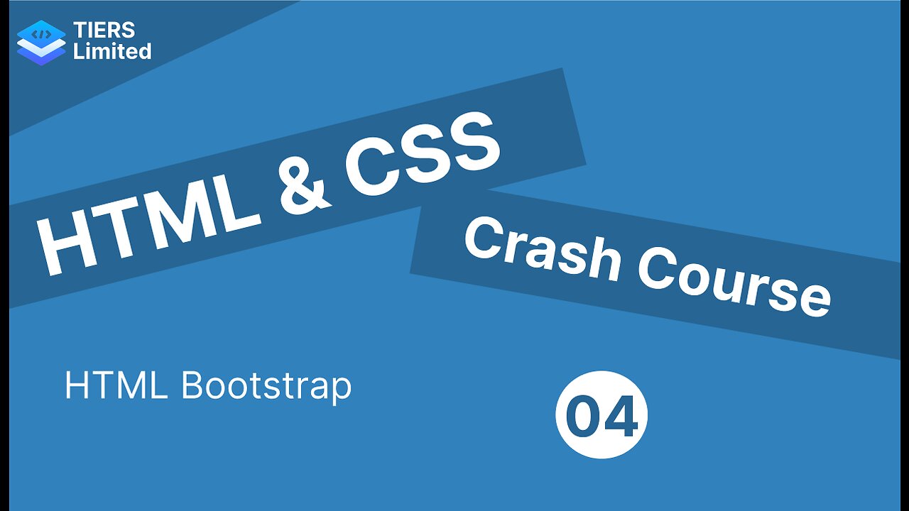 HTML & CSS Crash Course | HTML Bootstrap