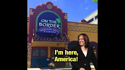 Kamala Harris finally makes it to the border.