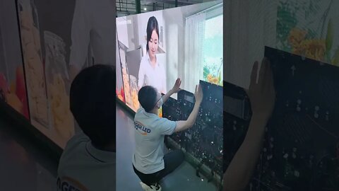 Are you surprised by the display effect of the led display?#shorts #eagerled #leddisplay #led