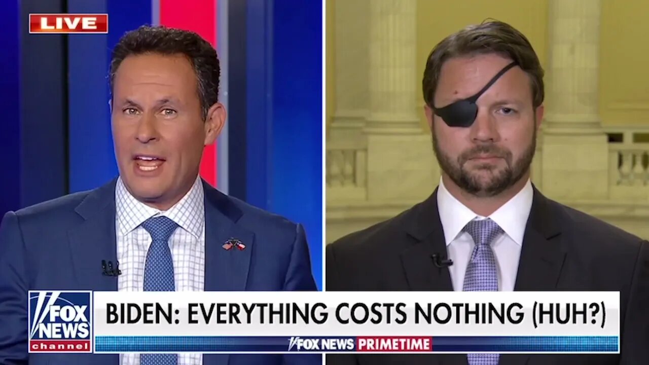 Dan Crenshaw Discusses $3.5 Trillion Reconciliation Bill on Fox News