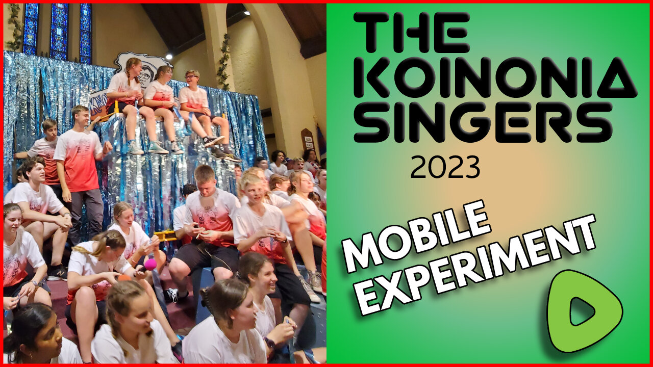 Koinonia Singers 2023 - Final Performance & Interviews - Mobile Experiment