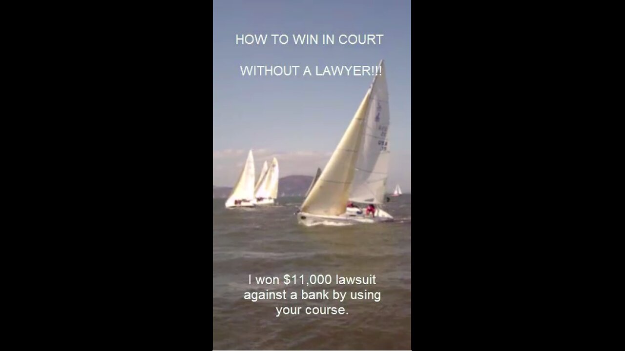 How to win in court without a lawyer!