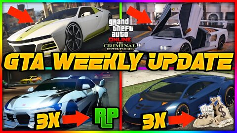 GTA 5 ONLINE WEEKLY UPDATE OUT NOW! (2X $ & RP + MUCH MORE)