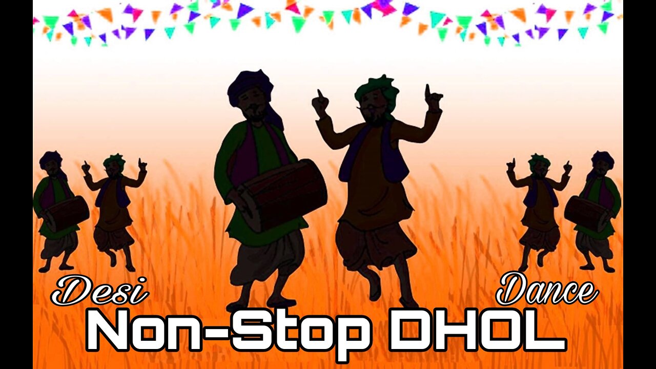 NON-STOP Lohri Dhol Dance Punjabi Bhangra Beat Music #punjabi #dhol #bhangra #punjabidance #nonstop