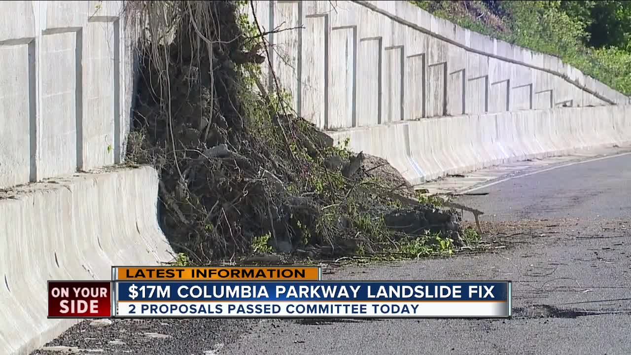 Possible Columbia Parkway landslide fix