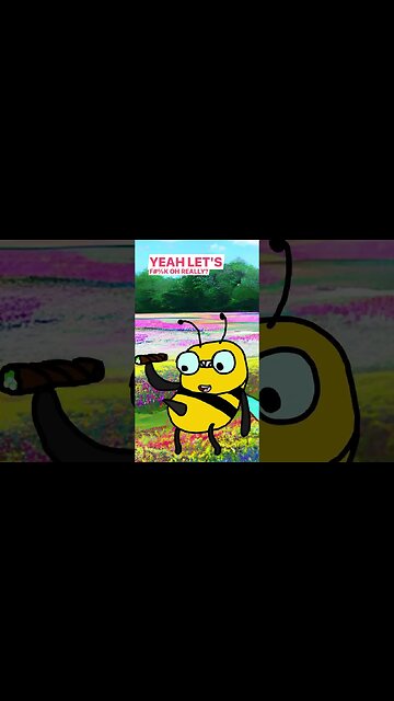 FUN FACT: Male bees die after ejaculating #viral #shorts #animation