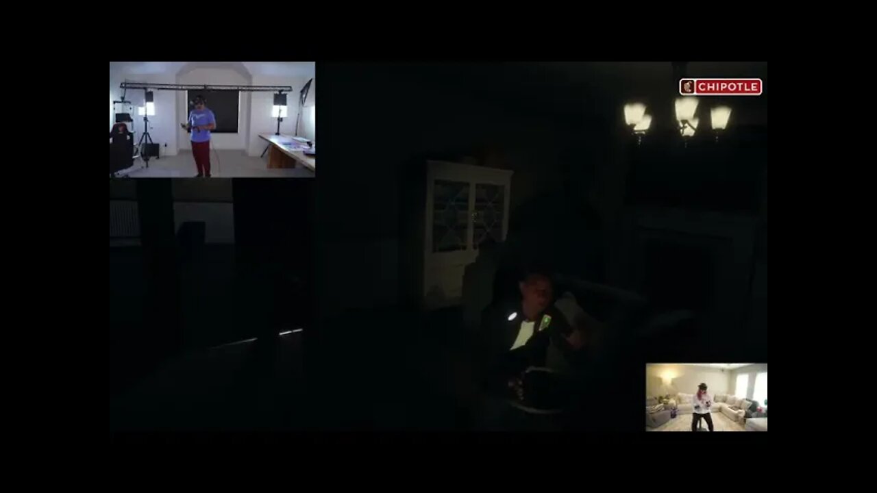 Nick gets Scared of Telescope Loud Warning