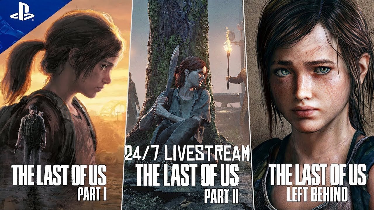 The Last Of Us | 24/7 STREAM The Complete Story | 3 Full Games [Grounded Difficulty]