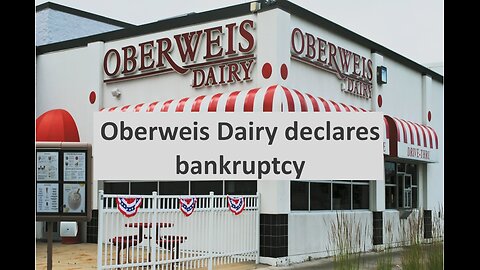 Oberweis Dairy filed chapter 11 Bankruptcy