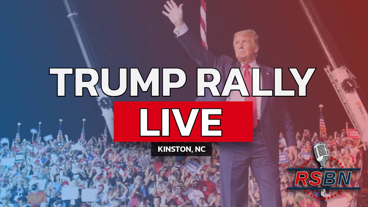 LIVE REPLAY: President Trump Holds a Rally in Kinston, NC - 11/3/24