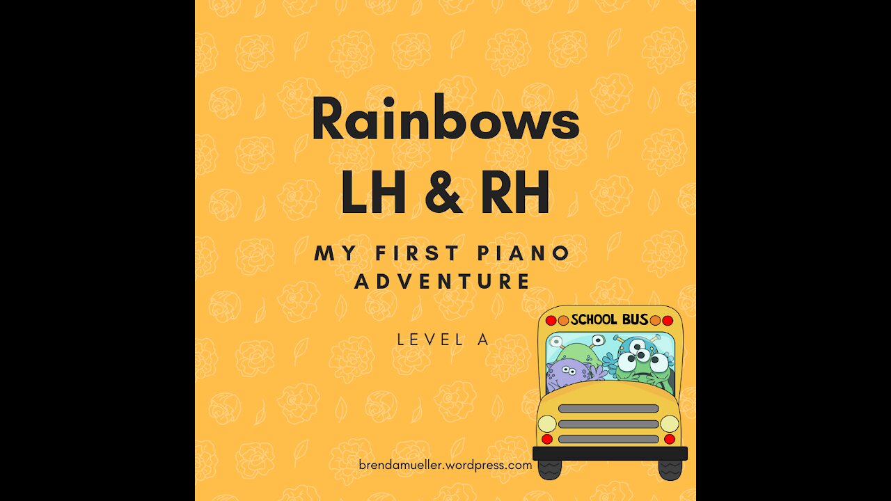 Piano Adventures Lesson Book A - Rainbows L.H. & R.H.