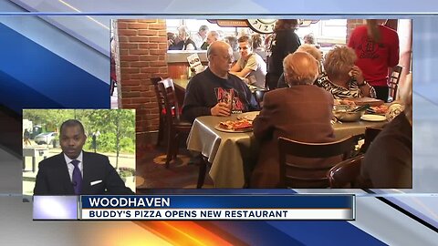 Buddy's Pizza opens in Woodhaven today; free pizza for a year for 100 customersclose eye on drivers, pedestrians who violate traffic laws this month