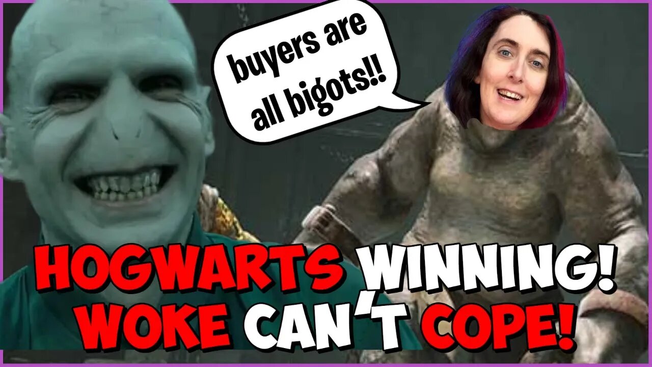 SJW Grifter ATTACKS buyers of HOGWARTS LEGACY video game.