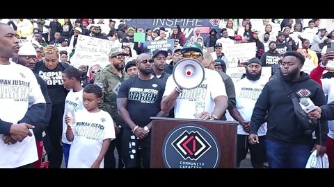 The #humanjusticemarch 2022 10/10/2022 @BKBPReynoso Borough Hall @ccdworldwide