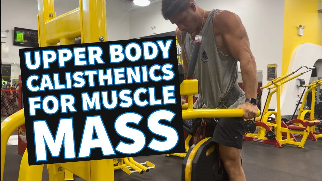 The PERFECT Calisthenic Workout To BUILD MUSCLE | STRENGTH + HYPERTROPHY & AESTHETICS