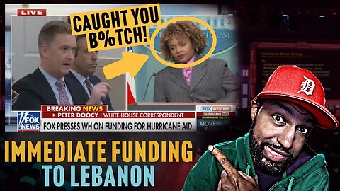 Lebanon Aid Over NC Helen Victims? Press. Sec. Karine Jean-Pierre Card Pulled Again!
