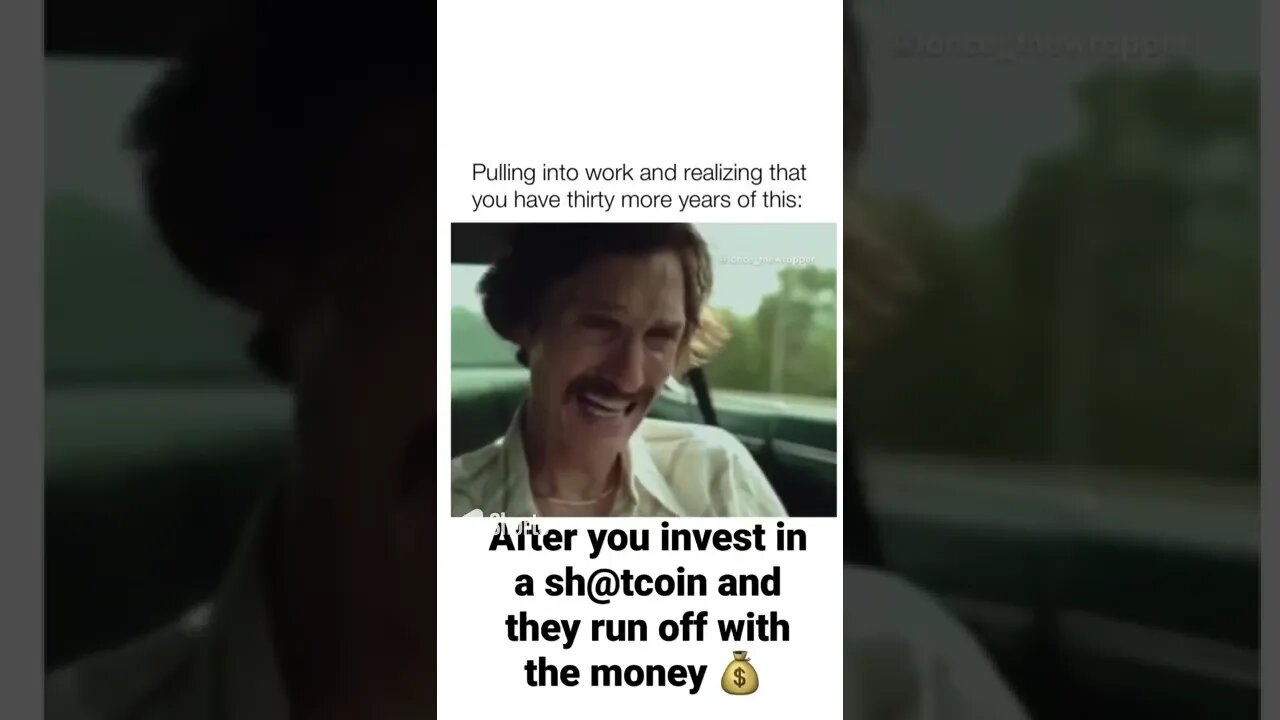 When the Ceo of a meme coin runs off with all the money 😠#shorts