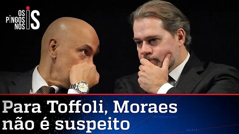 Toffoli mantém Moraes em inquérito abusivo