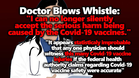 Doctor Whistleblower "Serious Harm Being Caused By The Covid-19 Vaccines" Dr. Patricia Lee's Letter