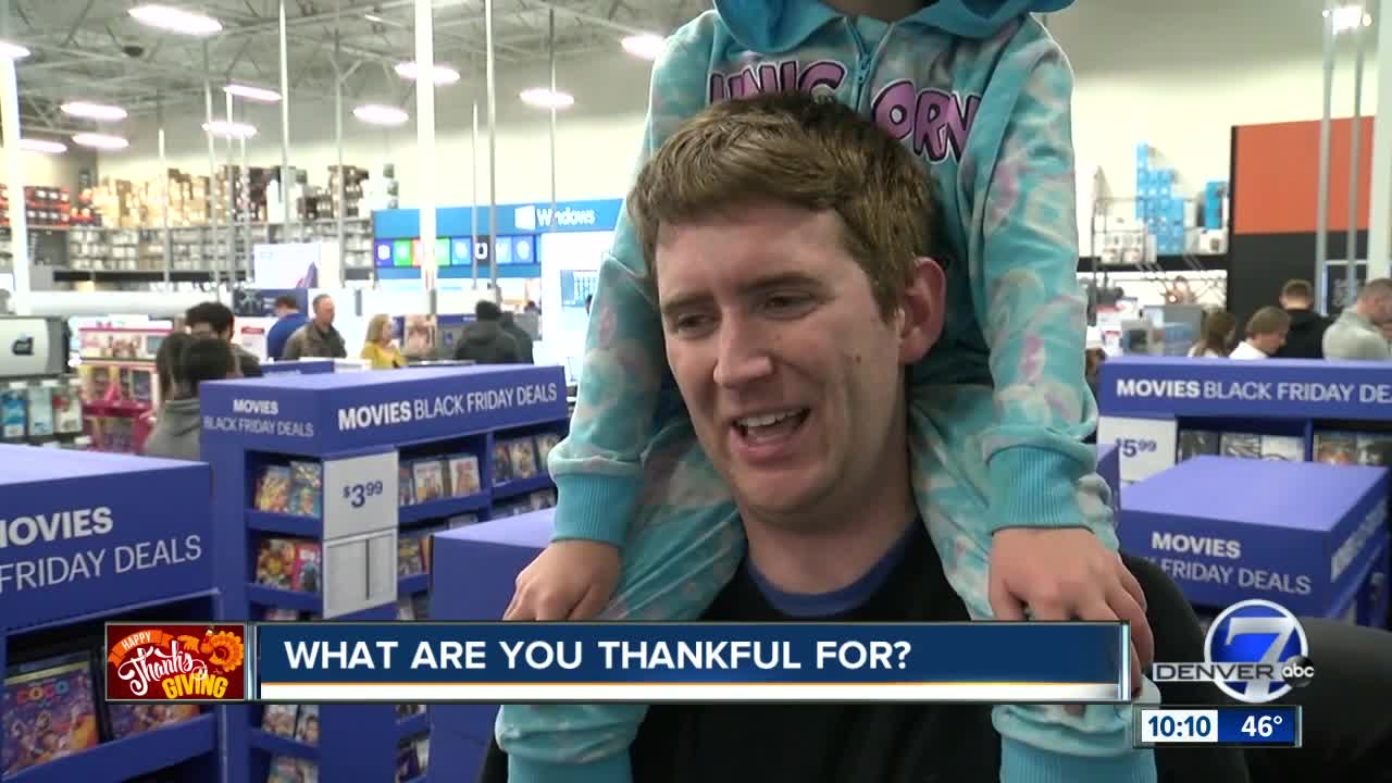 What are you thankful for this Thanksgiving?