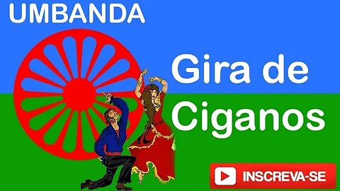 Gira de Ciganos - brilha uma estrela no céu, me encantou um violino! cigano, cigano, cigano