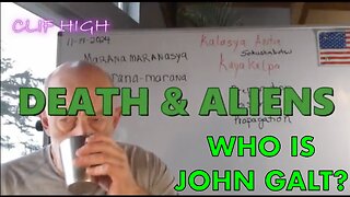 CLIF HIGH W/ DEATH AND ALIENS. INTEL ON HOW WE SURVIVE. TY JGANON, SGANON, GENE DECODE