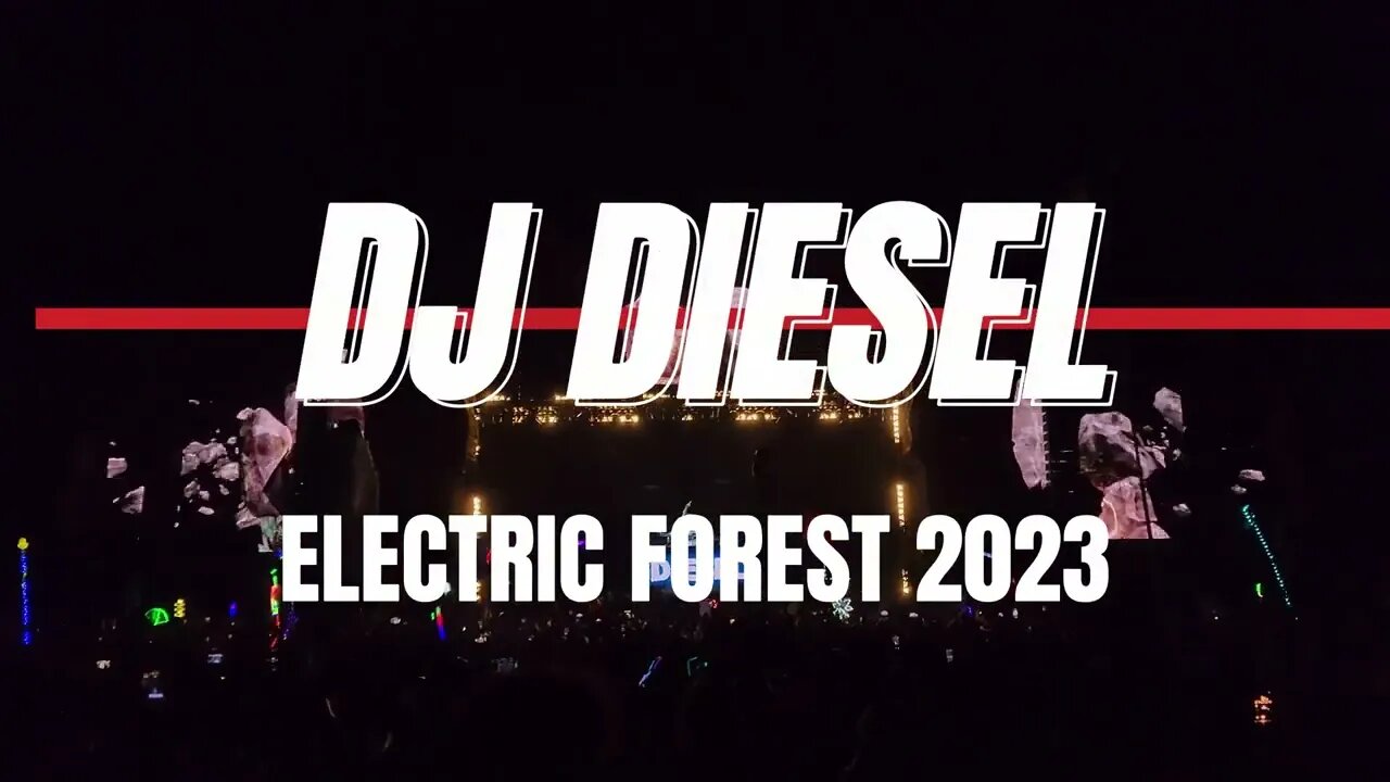 DJ DIESEL AT ELECTRIC FOREST 2023