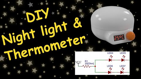 DIY Night Light & Thermometer