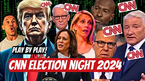 CNN REACTS to 2024 Election Results: Full Play-by-Play of EVERY Moment of Trump's Win