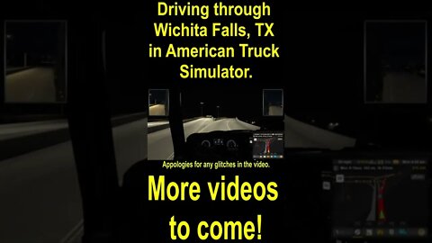 Driving through Wichita Falls, TX in American Truck Simulator