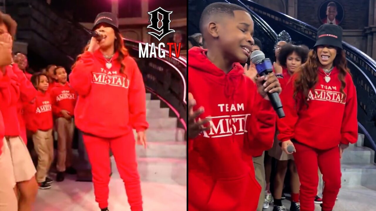 Keyshia Cole Surprises Students During School Talent Show! 😱