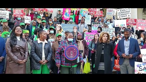 The Fund Our Daycares Now Rally City Hall 10/19/2022 @DC37nyc @RitaJosephNYC
