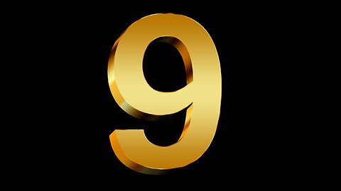 9 is the number of the Most High GOD. Know the Lord is In Us All Through Math.
